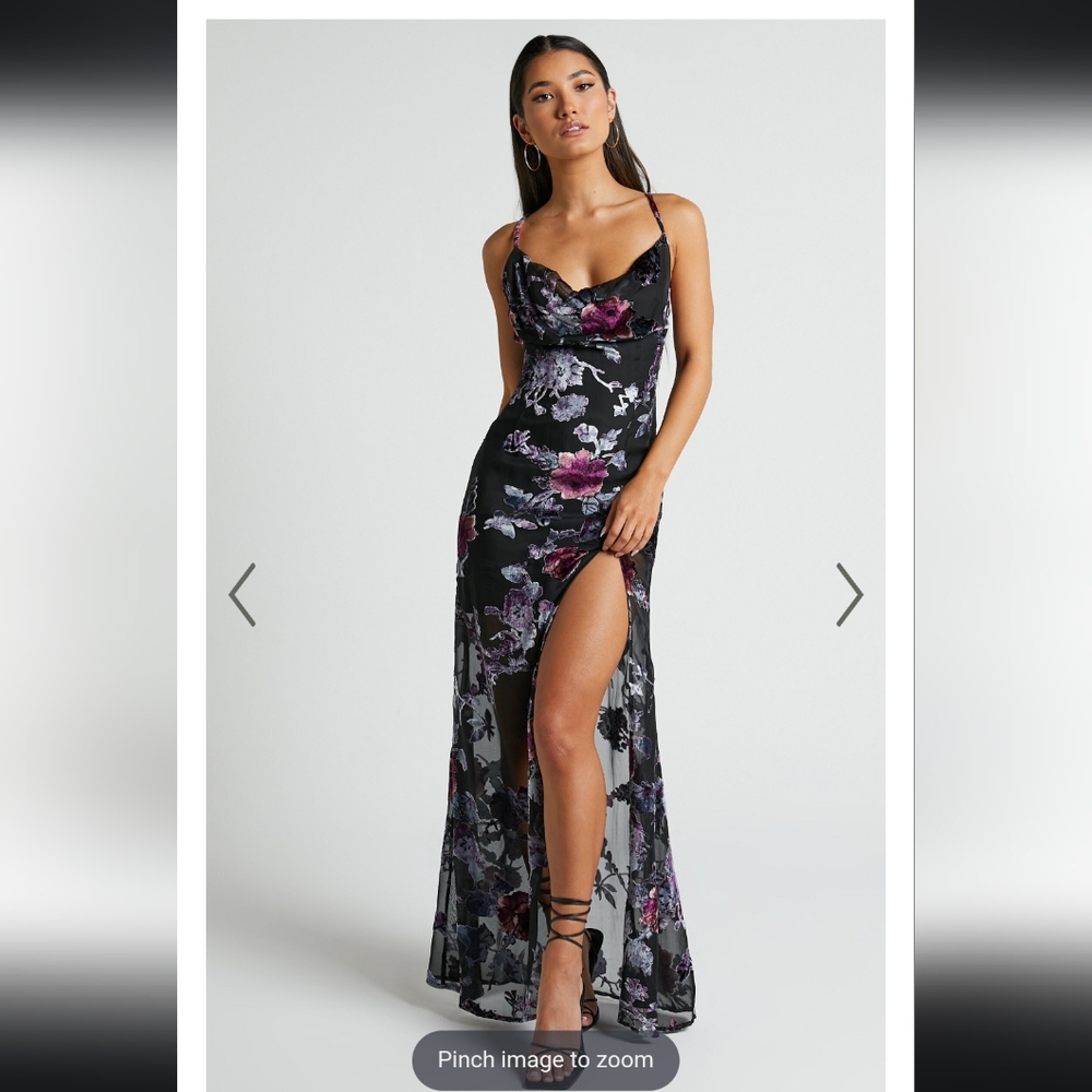Floral maxi dress